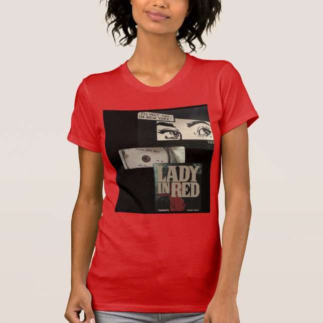 Camiseta "Vogue Vibe: Tee de moda para mujeres" (Anverso)