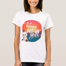 Camiseta "Vogue Vivid: Felices Bliss de Moda de Año Nuevo 2