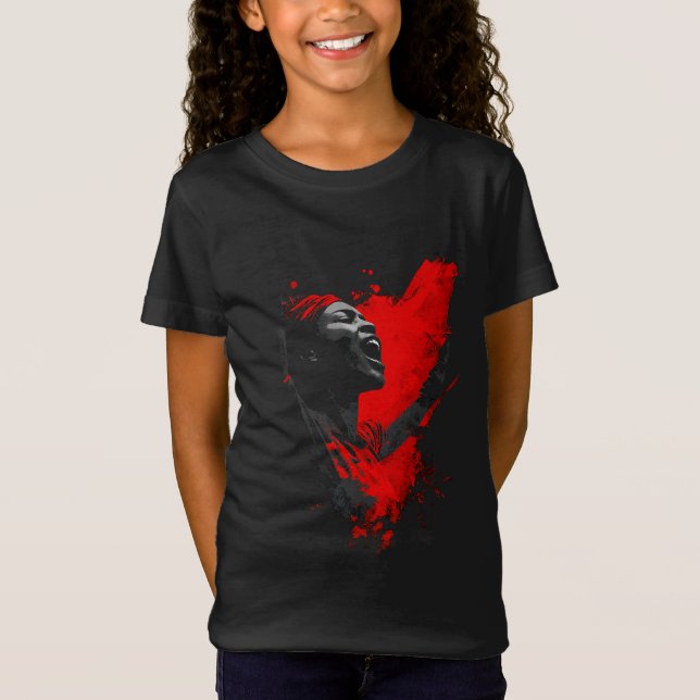 Camiseta Voice in Red (Anverso)