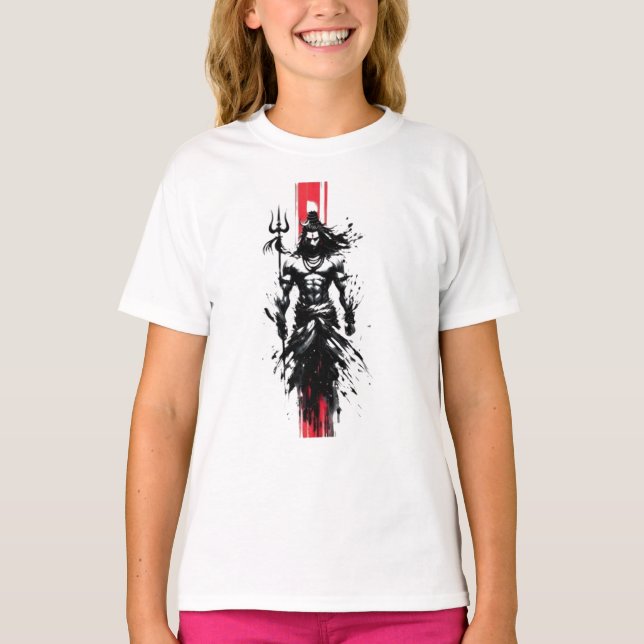 Camiseta Void-Born Mahadev The Crimson Axis When Silence Ta (Anverso)