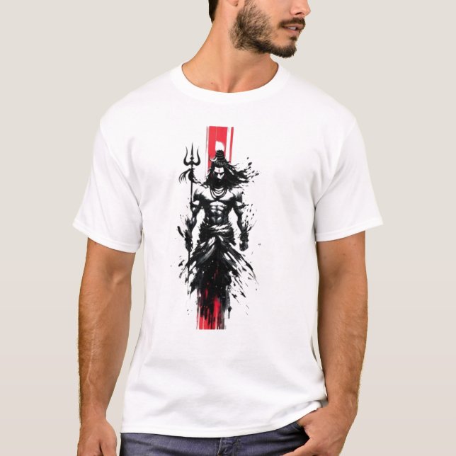 Camiseta Void-Born Mahadev The Crimson Axis When Silence Ta (Anverso)