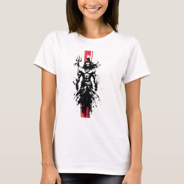 Camiseta Void-Born Mahadev The Crimson Axis When Silence Ta (Anverso)