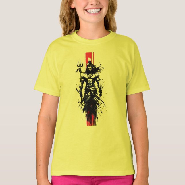 Camiseta Void-Born Mahadev The Crimson Axis When Silence Ta (Anverso)