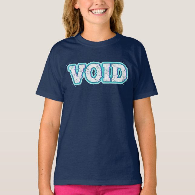 Camiseta VOID//CRACKED: Enter the Electric Abyss (Anverso)
