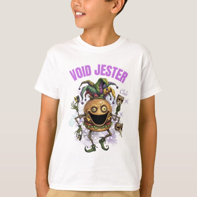 Camiseta Void Jester Club - amigo Burger (Anverso)