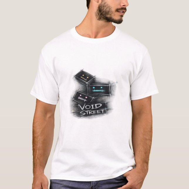 Camiseta Void Street Retro Arcade Gaming Graphic T-Shirt  (Anverso)
