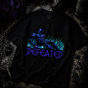 Camiseta VoidForge "Derrotado" Caballero Caído de Dark Fant