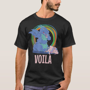 Camiseta Voila: El Último Dragón De Unicornio Comía Hadas D