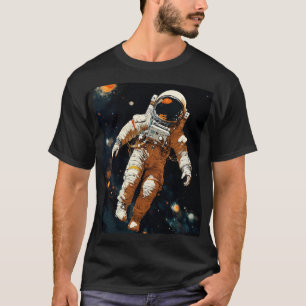 Camiseta voladora astronauta