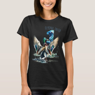 Camiseta Volando a la caza del pato 1 Fiesta de cumpleaños 