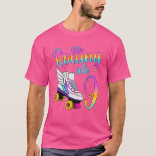Camiseta Volando a los 9 años vamos a rodar me estoy convir