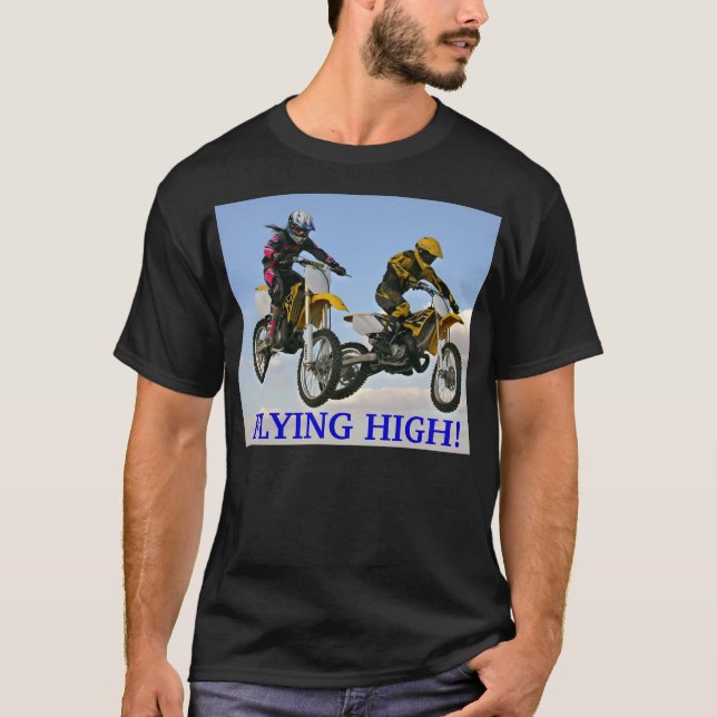 CAMISETA ¡, VOLANDO ARRIBA! (Anverso)
