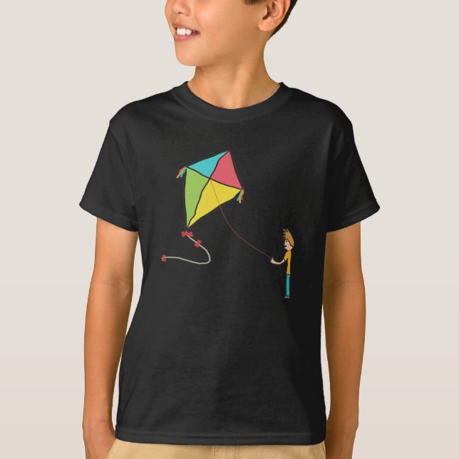 Camiseta Volando de cometas (Anverso)