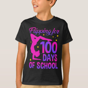 Camiseta Volando Por 100 Días De Gimnasia Escolar