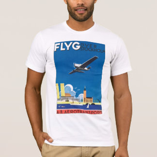 Camiseta Volando por Estocolmo