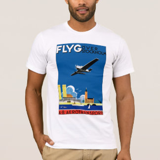 Camiseta Volando por Estocolmo