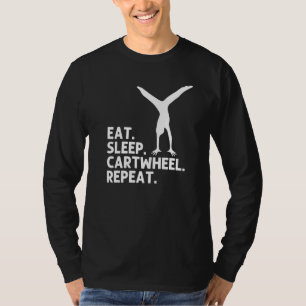 Camiseta Volante De Cartón Para Hombres Paro De Mano Gimnas