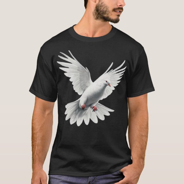 Camiseta Volante de palomas (Anverso)