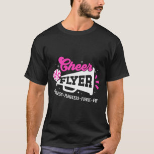 Camiseta Volante de Porristas Intrépido Impecable Fiero Che