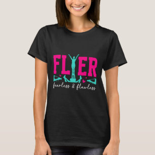 Camiseta Volante de porristas Intrépido y perfecto Vuela
