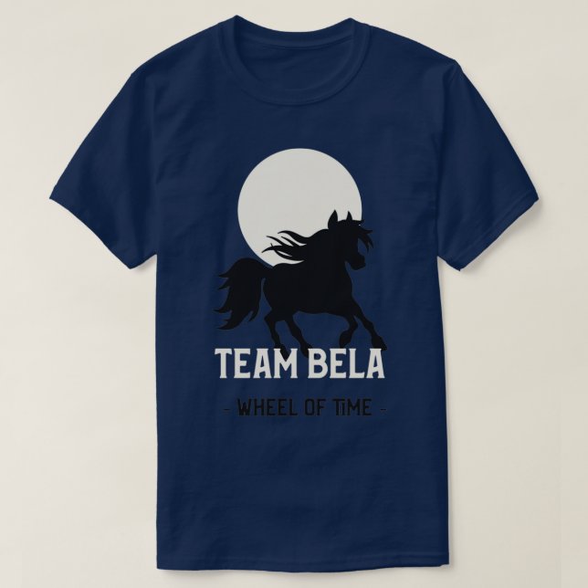 Camiseta Volante de tiempo de Team Bela (Diseño del anverso)