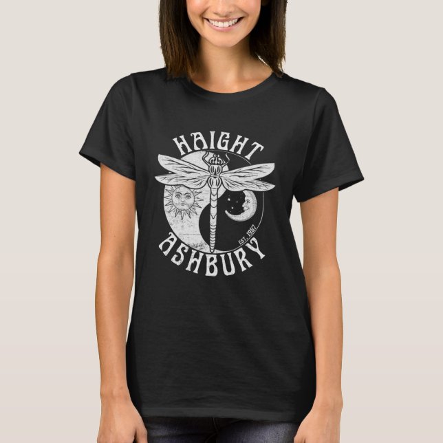 Camiseta Volante Retro San Francisco Dragon de Haight Ashbu (Anverso)