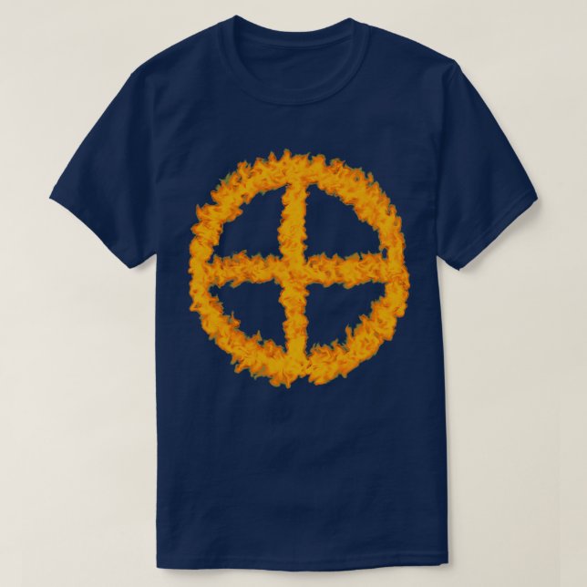 Camiseta Volante solar (Diseño del anverso)