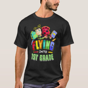 Camiseta Volar a 1er Grado Mariquita Regreso a la Escuela P