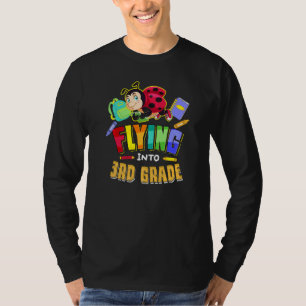 Camiseta Volar Al 3er Grado Mariquita Regreso A La Escuela