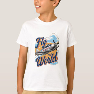 Camiseta Volar al mundo
