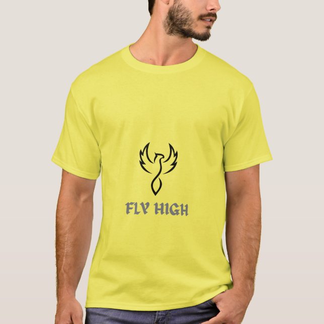 Camiseta Volar alto (Anverso)