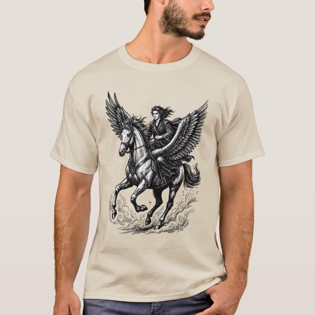 Camiseta Volar con Alas de Poder (Anverso)