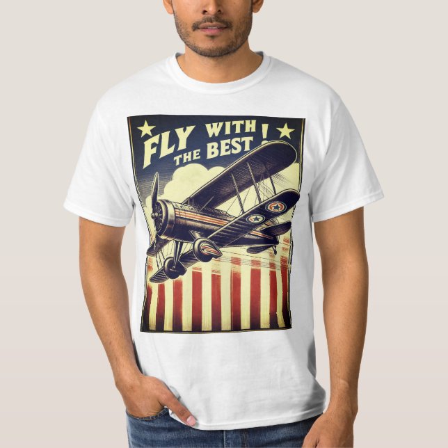 Camiseta Volar con lo mejor (Anverso)