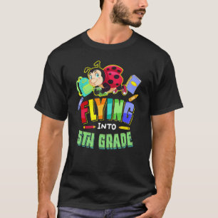 Camiseta Volar en 5to Grado Mariquita Regreso a la Escuela