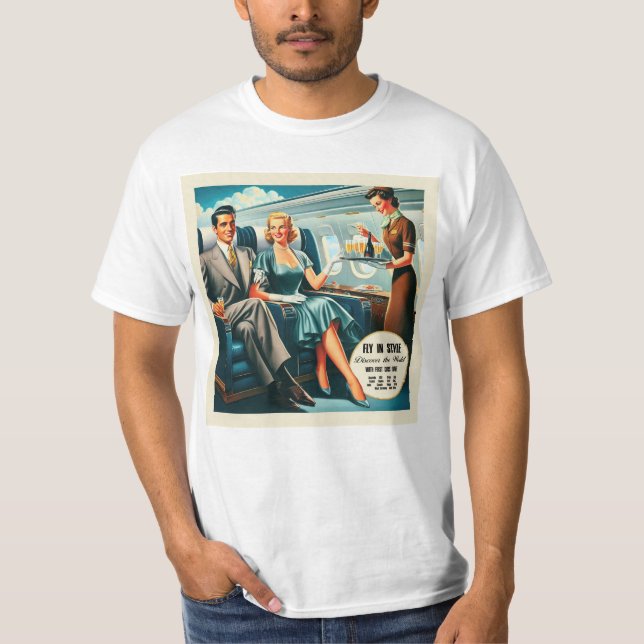 Camiseta Volar en estilo (Anverso)