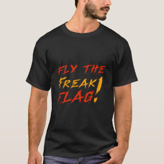 Camiseta Volar La Bandera Desconocida - Dejar Que Tu Bander