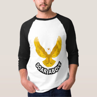 Camiseta Volar sobre todo el arte majestuoso del águila