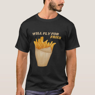 Camiseta Volará Por Fries Fry Lover Francés