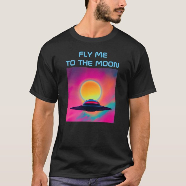 Camiseta Volarme A La Luna (Anverso)