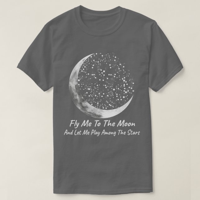 Camiseta Volarme A La Luna (Diseño del anverso)