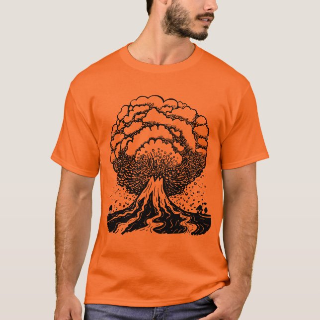 Camiseta Volcán (Anverso)
