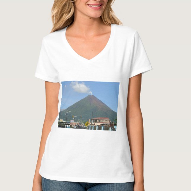 Camiseta VOLCÁN ARENAL, ELECCIÓN VNECH DE Costa Rica (Anverso)