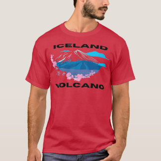 Camiseta Volcán de Islandia