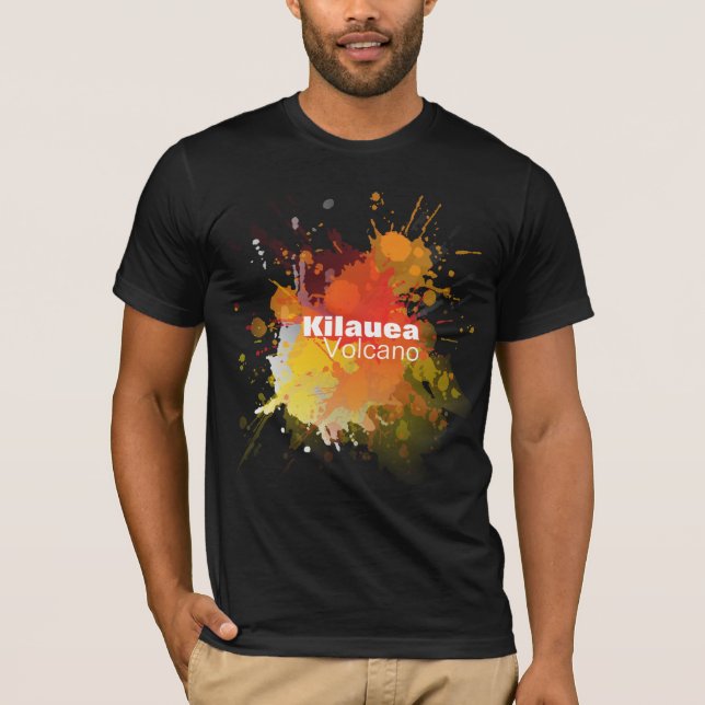 Camiseta Volcán de Kilauea (Anverso)