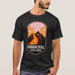 Camiseta Volcán Fgradalsfjall 2022 Erupted Icela