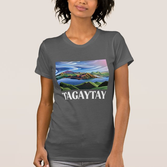 Camiseta Volcán Tagaytay y Taal (Anverso)