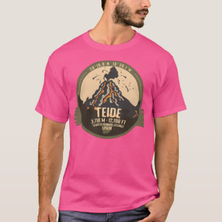 Camiseta Volcán Teide Tenerife Islas Canarias Volcán España