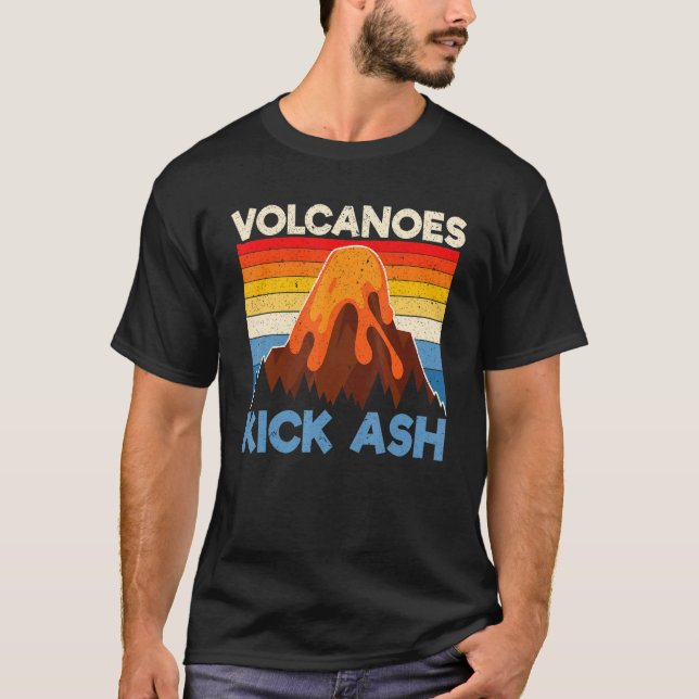 Camiseta Volcanes Kick Ash Ciencias de la Tierra Geología V (Anverso)