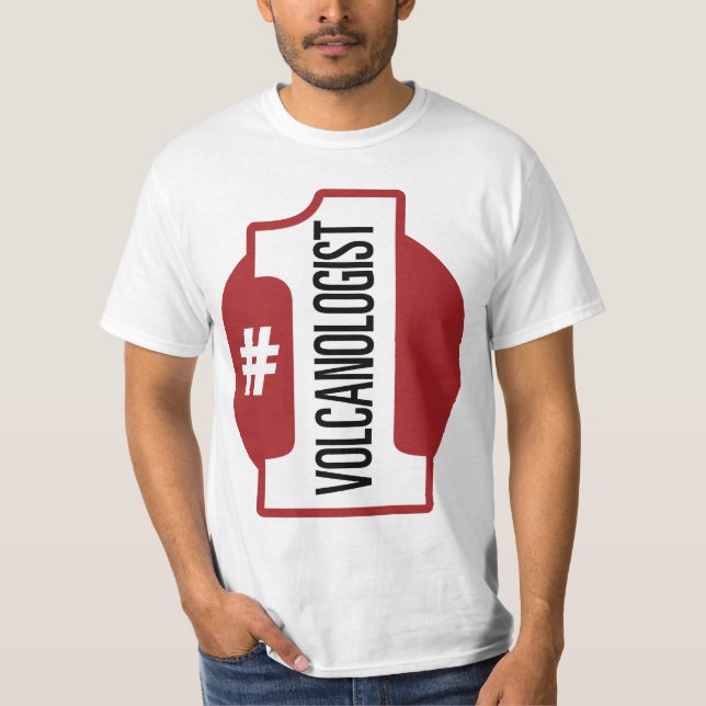 Camiseta Volcanologist del número 1 (Anverso)