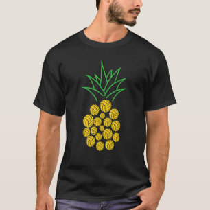 Camiseta voleibol ananas chicas adoran el voleibol lo mejor